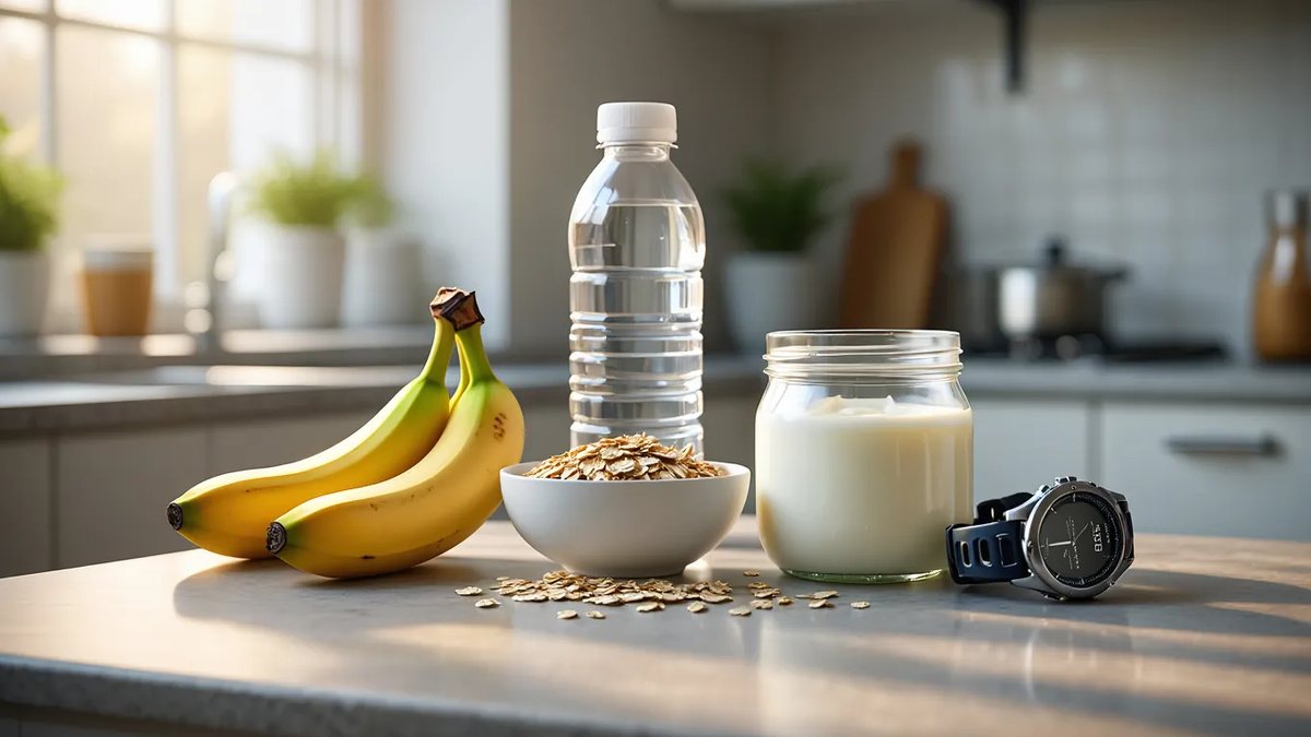 Collation simple avant une séance de sport